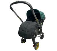 Brogtorl Chancelière universelle pour poussette compatible avec siège auto et poussettes Doona, tissu résistant aux éclaboussures convient à 95 % des sièges de voiture et poussettes