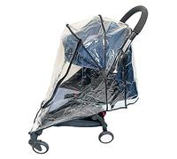 Brogtorl Housse de pluie et coupe-vent pour poussette Compatible avec Babyzen YOYO2 et YOYO - Éthylène-acétate de vinyle (EVA) transparent résistant à l'eau - Couvre-poussette de pluie