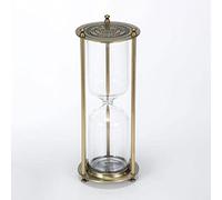 Brogtorl Sablier de Bouteille Vide Rétro Sablier Vide Cadre Métal DIY Horloge Sandglass Sable Changeable Jouet Décor Maison - Or,Minuteur Sablier des Cadeaux Souvenirs créatifs Uniques