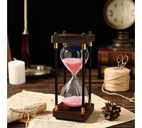 Brogtorl Sablier Décoration Sablier de Couleur Minuterie de sablier Horloges de sablier à Code Couleur pour Salle de Classe,Jeux à la Maison,Bureau,décoration (30min/60min)
