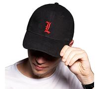 BroiderStudio Lucifer Morningstar Letter Lux Night Club Noir Baseball Delta Cap Logo Unisexe Original Brodé Réglable Urban