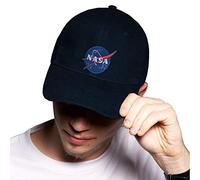 BroiderStudio NASA Vintage Cool Logo Marine Baseball Delta Cap Logo Unisexe Original Brodé Réglable Urban