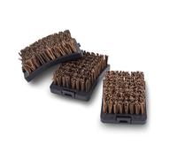Broil King Têtes de brosse de rechange Palmyra 64658 – Lot de 3 Noir