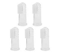 Broissance de la brosse à dents pour animaux de compagnie Prévention des maladies orales 5 PC A