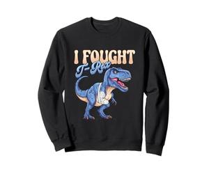 Broken Arm Recovery Kids Boys Dinosaure A T-Rex Bit My Arm Sweatshirt