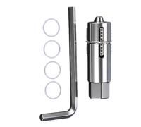 Broken Bolt Extractor - 1.77 Inch Screw Removal Tool | 45# Steel Nut Extractor - 45 Steel Bolt Remover for Stripped Screws Plumbing Construction and Household Repairs