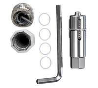 Broken Bolt Extractor - Rusted Bolt Extractor for Damaged Nuts Removal | Broken Thread Removal Tool with Small Wrench | Stripped Screw Wire Remover for Plumbing Mechanical Construction Household