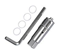 Broken Bolt Extractor - Rusted Bolt Extractor for Damaged Nuts Removal | Broken Thread Removal Tool with Small Wrench | Stripped Screw Wire Remover for Plumbing Mechanical Construction Household