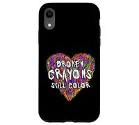 Broken Crayons Still Color Mental Health Awareness Coque pour iPhone XR