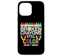 Broken Crayons Still Color Mental Health Awareness Men Women Coque pour iPhone 13 Pro Max