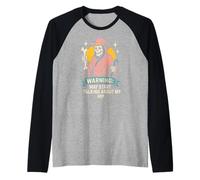 Broken Hip May Talk About My Hip Fun Récupération chirurgicale pour Homme Manche Raglan