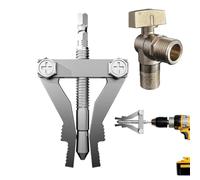 Broken Pipe Extractor,Damaged Screw Bolt Valve Remover for 1/2", 3/4" & 1" | Supprime Les Raccords Cassés, Les Vannes Et Les Filetages Endommagés Pour Une Perceuse Électrique/utilisation Manuelle, Élimi