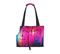 Broken Wall Sac à bandoulière pour animal domestique Design pliable Petit sac de voyage pour chat et chien