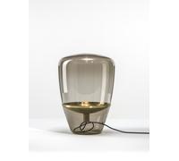 Brokis Lampe de table Balloon - M - marron - chromé