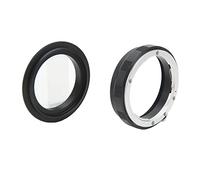 BROLEO Adaptateur inverse d'objectif, alliage d'aluminium Augmentation de la plage de lecture Macro Adaptateur d'anneau inverse de l'objectif Macro de 52 mm pour appareils photo