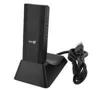 BROLEO Adaptateur réseau sans fil, Plug and Play AX1800 Efficace WiFi 6 Adaptateur USB Flexible Faible Latence pour Ordinateur Portable pour Windows 10 11