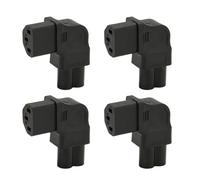 BROLEO Augmentez la Puissance avec la Prise Adaptateur IEC320 C6 vers C13 2,5 A 10 A 250 V Plus Le Connecteur et l'Adaptateur C13 vers C15 pour Une fiabilité d'alimentation