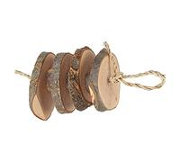 BROLEO Bâtons à mâcher pour animaux domestiques, jouets à mâcher pour petits animaux, bois de pommier non toxique pour broyer les dents (corde aquatique courte)