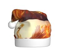 BROLEO Beau chapeau de Noël motif phénix pour adulte pour homme et femme vêtements bandeau pour les occasions festives