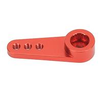 BROLEO Bras de servo 21T, résistance à l'usure, bras de direction RC usinage CNC, petit portable, installation facile, démontage pour servomoteurs MD922 MD933 (rouge)