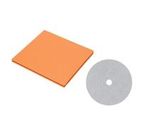 BROLEO BROLEO6i8pgwuvfx-12 Stabilisateur CD DVD en fibre de carbone pour lecteur CD DVD précis 0,2 mm Blanc