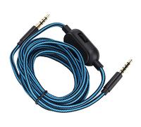 BROLEO Câble de casque audio de remplacement, contrôle du volume, fonction de sourdine en cuivre sans oxygène, prise jack 3,5 mm pour Astro A10 A30 (type B)