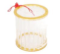 BROLEO Cage à Insectes Circulaire, Cage à Insectes pour Animaux de Compagnie, Durable, Amusante, éducative, Portable, en Acrylique, Cage à Sauterelles pour Petits Animaux de Compagnie