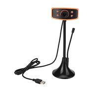 BROLEO Caméra Externe USB, Caméra d'ordinateur Nocturne USB 1080P pour l'enseignement en Ligne