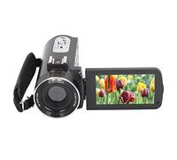 BROLEO Caméra HD à Objectif Fixe, Caméra Numérique 2.7K avec Écran Couleur IPS de 3 Pouces avec Télécommande pour Vlogging