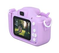 BROLEO Caméra vidéo pour enfants, Linda Shell 1080p, caméra vidéo pour enfants avec écran IPS de 2,0 pouces pour enfants, filles, pour la maison (violet)