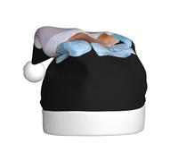 BROLEO Chapeau de Noël motif conque dans la glace pour adulte pour hommes et femmes vêtements bandeau pour les occasions festives