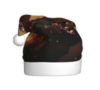 BROLEO Chapeau de Noël pour couple de chouettes, perchoirs, arbres, pour adultes pour hommes et femmes, vêtements bandeau pour les occasions festives