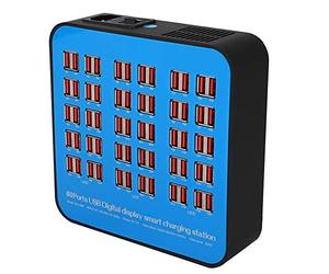 BROLEO Chargeur USB à 60 ports, station de charge USB, recharge pour ordinateur portable de charge (prise européenne), BROLEOnfuao3bz5y-11