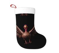 BROLEO Chaussettes décoratives de Noël Leonardo_Vision_XL_Turkey_with_wings_spread_3 Impression Utilisées pour les activités communautaires, les spectacles sur scène et les rassemblements de vacances