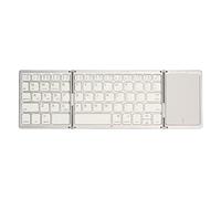 BROLEO Clavier à 3 plis, clavier sans fil connexion multi-appareils haute compatibilité bouton à faible bruit bonne stabilité opération facile pour tablette portable