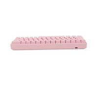 BROLEO Clavier mécanique à 64 touches, 2,4 G sans fil 3,0 5,0 clavier mécanique à 64 touches pour ordinateur (interrupteur marron)