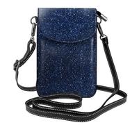 BROLEO Cosmic Stars Petit sac à bandoulière en cuir pour femme, imperméable et durable