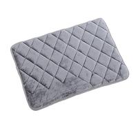 BROLEO Coussin pour cage de chien, tapis doux lavable en machine pour cage de chien avec partie inférieure antidérapante pour chats et chiens (M)