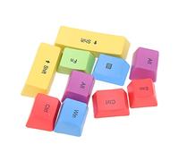BROLEO Couvre-touches PBT, cache-touches colorées à grande compatibilité pour clavier mécanique