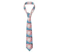 BROLEO Cravate de style classique avec impression Sunshine Under The Trees pour homme - Convient pour les vacances et le travail