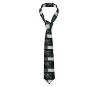 BROLEO Cravate pour homme style classique Tranquil Book House pour les vacances et le travail