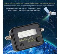 BROLEO Détecteur de signal satellite numérique, facile à utiliser pour l'extérieur pour la maison pour laboratoire