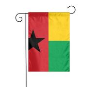 BROLEO Drapeau de la Guinée-Bissau Impression Quatre Saisons Drapeau de Jardin Cour Décoration 30,5 x 45,7 cm