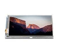 BROLEO Écran LCD 480 x 320, écran tactile 3,5", pour Raspberry Pi