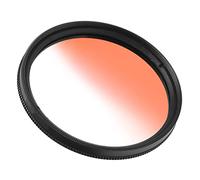 BROLEO Filtre dégradé de 58 mm pour appareil photo (orange dégradé)