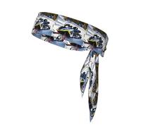 BROLEO Foulard de sport avec impression avancée de motoneige, absorbant la transpiration et respirant, bandeau de mouvement, foulard double face