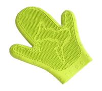 BROLEO Gant de toilettage pour chien, gant interactif pour animaux domestiques, respirant, résistant aux morsures, multifonctionnel pour l'épilation et le bain