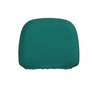 BROLEO Housse d'appui-tête de voiture solide vert foncé 1 pièce élastique confortable accessoires de voiture