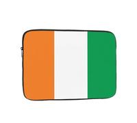 BROLEO Housse de protection portable antichoc pour ordinateur portable 12" avec imprimé drapeau de la Côte d'Ivoire - Pour homme et femme, voyage d'affaires, école et bureau pour un usage quotidien