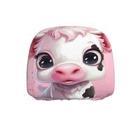 BROLEO Jolie housse d'appui-tête de voiture rose dessin animé 1 pièce souple et confortable élastique accessoires de voiture